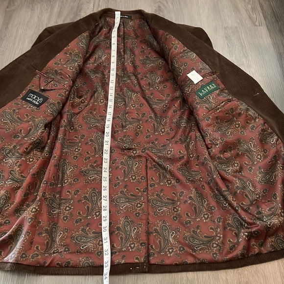 Ralph Lauren velvet jacket. Size L - Picture 6 of 10